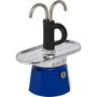 Bialetti Mini Express - Set de cafetera azul con 2 tazas Arte Collection Kandinsky