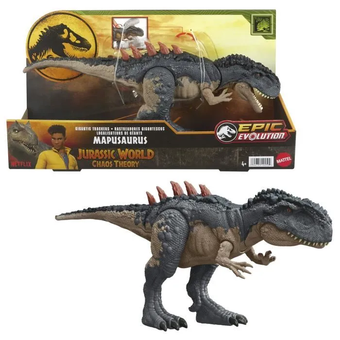Figura de Acción Jurassic World Mapusaurus HTK81 Dinosaurio Sonido Figura de Acción Jurassic World Mapusaurus HTK81 Dinosaurio Sonido
