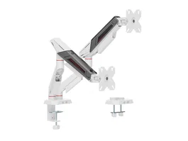 Equip Soporte de escritorio para dos monitores gaming 17-35 Gris
