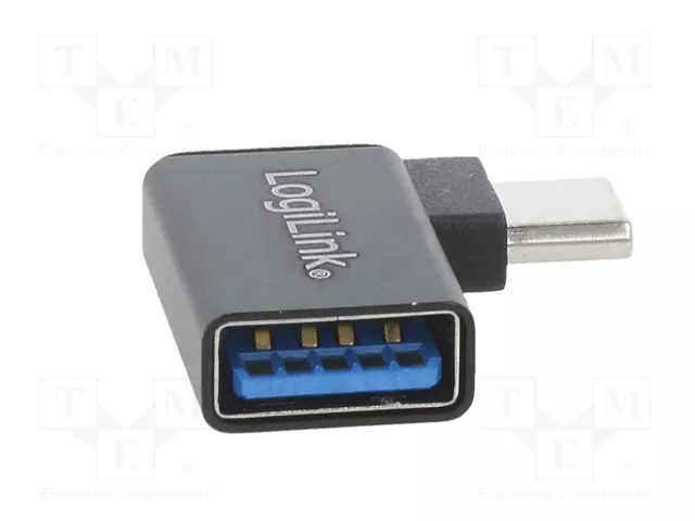 LogiLink AU0055 Adaptador USB 3.2 Gen1 Tipo-C a USB-A Negro LogiLink AU0055 Adaptador USB 3.2 Gen1 Tipo-C a USB-A Negro
