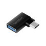 LogiLink Adaptador USB 3.2 Gen1 Tipo-C a USB-A/F AU0055 Negro