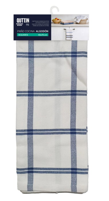 Quttin Paños de Cocina Algodón Squares 40x70 cm, Pack de 24 Quttin Paños de Cocina Algodón Squares 40x70 cm, Pack de 24
