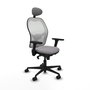 PIQUERAS Y CRESPO Silla de oficina Jorquera Gris y Blanco