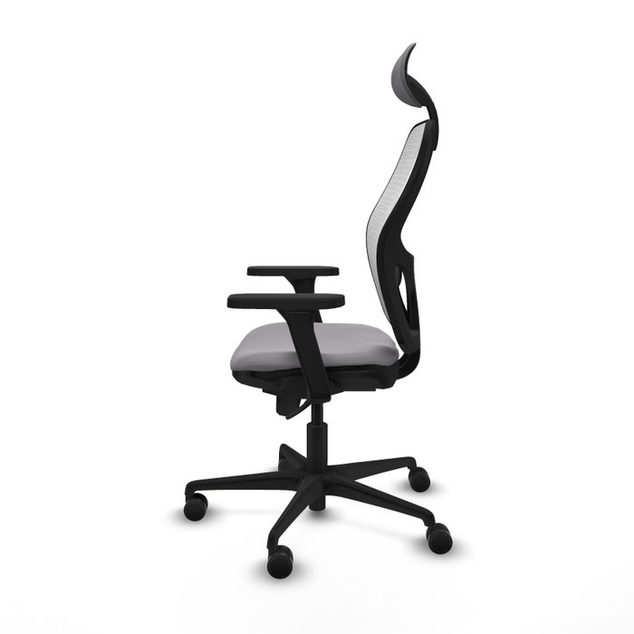PIQUERAS Y CRESPO Silla de oficina Jorquera Gris y Blanco