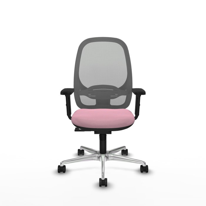 PIQUERAS Y CRESPO Silla de oficina Cilanco Rosa y Gris PIQUERAS Y CRESPO Silla de oficina Cilanco Rosa y Gris