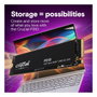 Crucial P310 Gen4 2280 4TB NVMe PCIe M.2 SSD - Disco Duro Sólido, 7100 MB/s Lectura, 6000 MB/s Escritura, 2280 (22 x 80 mm), 4 TB, PCI Express 4.0 x4