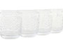 DKD Home Decor Set de 6 Vasos de Cristal Margaritas 360ml