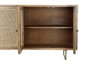 DKD Home Decor Buffet de Mango y Ratán Natural 150x40x77