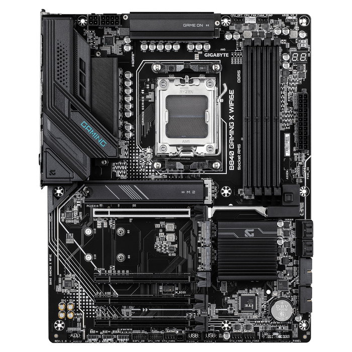 Gigabyte WF6E Placa Base (AM5) DDR5 Wi-Fi 6E Zócalo AM5 para AMD Ryzen 9000 Series ATX