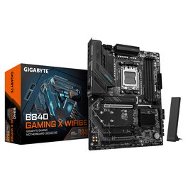 Gigabyte WF6E Placa Base (AM5) DDR5 Wi-Fi 6E Zócalo AM5 para AMD Ryzen 9000 Series ATX