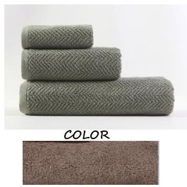 DKD Home Decor Toalla de Ducha Marrón 70x140 cm