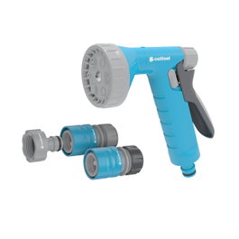 Cellfast Set de riego Rain Cellpro 6 funciones con conectores 1/2 pulg - 5/8 pulg