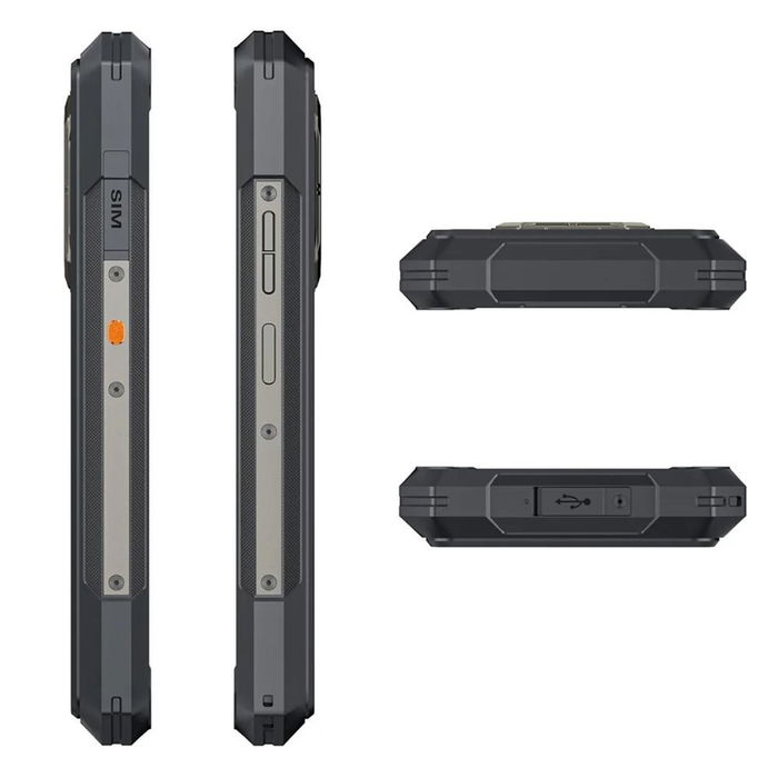 Cubot KingKong X PRO Smartphone Resistente 5G 256GB 12GB RAM Android 14 Pantalla 6.72" 144Hz Cámara 100MP Batería 10200mAh Negro