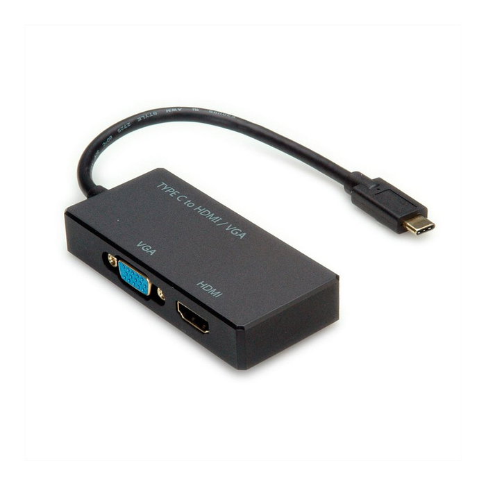 Adaptador de gráficos USB Tipo C - VGA / HDMI 12.99.3215 Adaptador de gráficos USB Tipo C - VGA / HDMI 12.99.3215