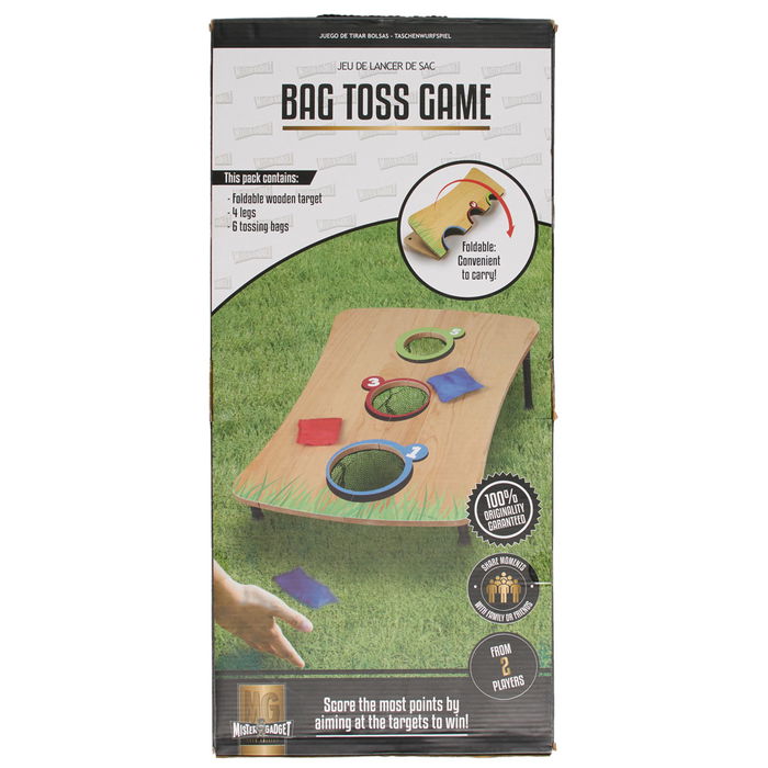 Mister Gadget Juego Lanzar Bolsas En Madera Jeux Outdoor 39.5x60 cm