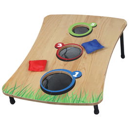 Mister Gadget Juego Lanzar Bolsas En Madera Jeux Outdoor 39.5x60 cm