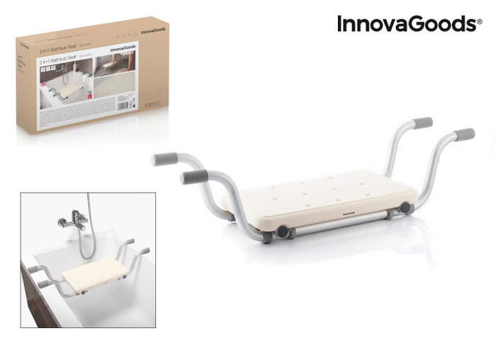 Innovagoods Seburett Asiento 2 en 1 Ajustable y Extensible Innovagoods Seburett Asiento 2 en 1 Ajustable y Extensible
