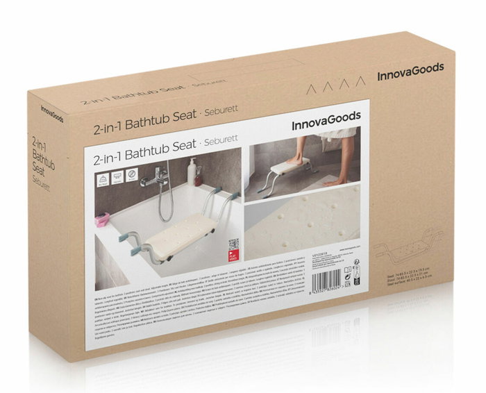 Innovagoods Seburett Asiento 2 en 1 Ajustable y Extensible Innovagoods Seburett Asiento 2 en 1 Ajustable y Extensible