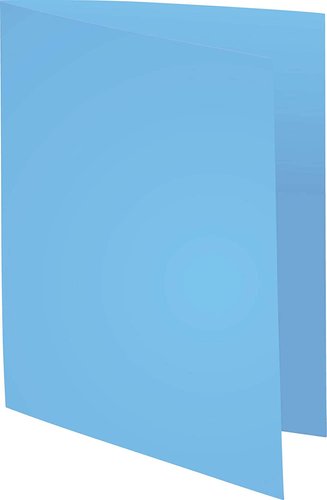Exacompta Subcarpeta de Cartulina Reciclada Azul DIN A4 170 g/m²