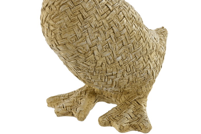 DKD Home Decor Figura Cottage Beige Resina Pato 10 x 21 x 17 cm (2 Unidades)