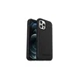 OtterBox Symmetry Series - Carcasa Trasera Protectora para Apple iPhone 12 / 12 Pro - Protección Anticaídas, Antimicrobiana, Carga Inalámbrica Qi, Tecnología DROP+, Color Negro
