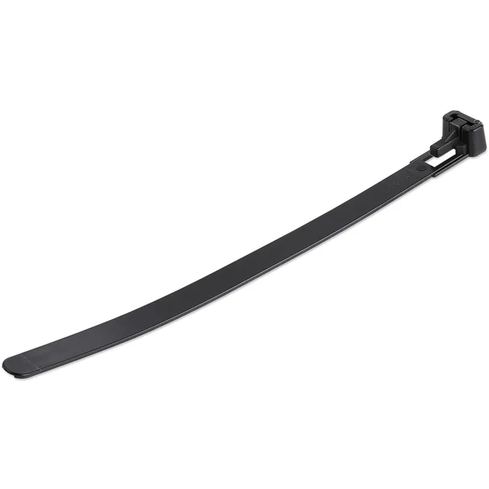 StarTech.com CBMZTRB6BK Bridas de Nylon Reutilizables, Paquete de 100, 15 cm (150mm) de Largo, Color Negro para Organización de Cables, UL94 V-2, Diám. Máx. 35mm