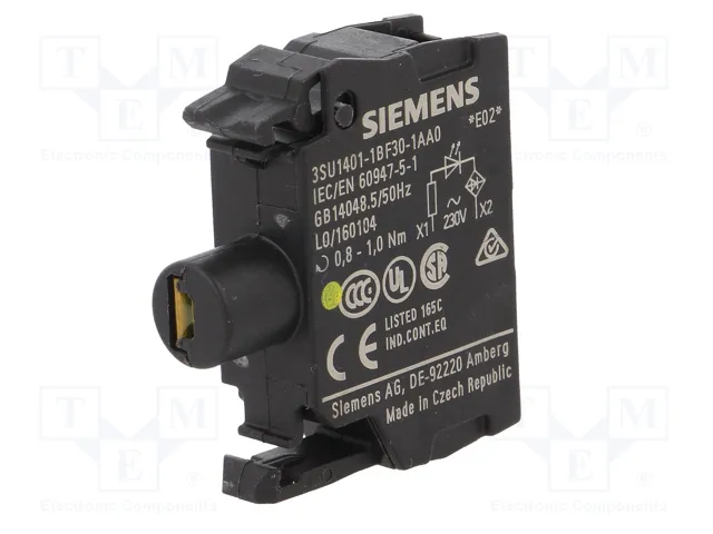 SIEMENS Elemento iluminador LED 22mm amarillo