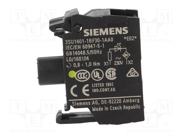SIEMENS Elemento iluminador LED 22mm amarillo