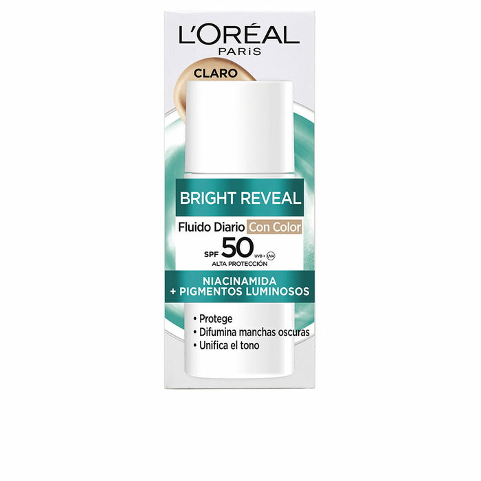 L'Oréal Paris Bright Reveal Niacinamida Fluido Diario SPF50 Claro 50 ml