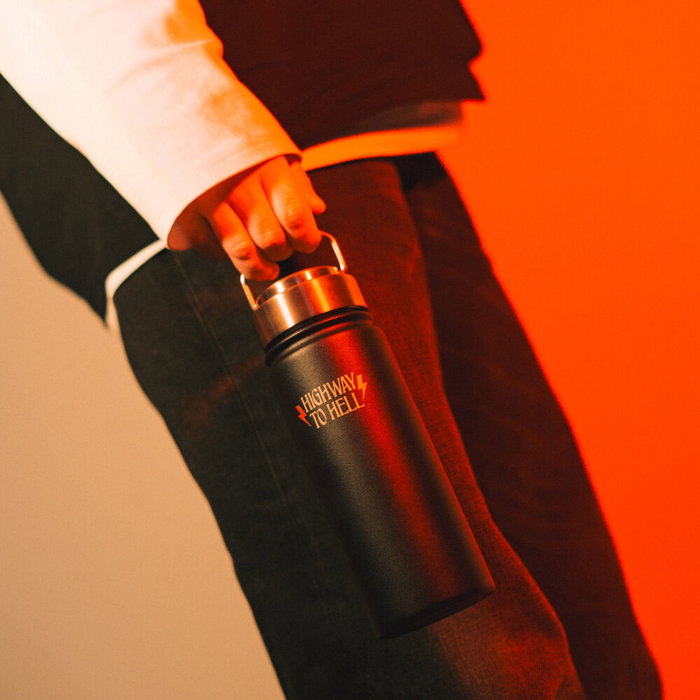 ERIK Botella Acero Inoxidable AC/DC 500ml con Tapón Hermético y Asa