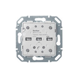 Berker 80141170 Módulo sensor de pulsación 1 vía con acoplador de bus KNX K.1