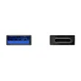 AISENS Mini Adaptador de Aluminio USB 3.2 Gen1 Gris (USB-C Macho a USB-A Hembra)