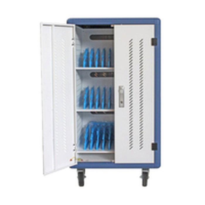 Phasak Armario Rack de seguridad PHT 3530 para 30 dispositivos Blanco/Azul Phasak Armario Rack de seguridad PHT 3530 para 30 dispositivos Blanco/Azul