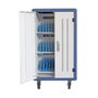 Phasak Armario Rack de seguridad PHT 3530 para 30 dispositivos Blanco/Azul