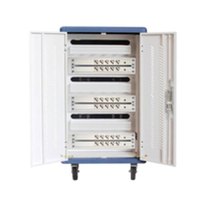 Phasak Armario Rack de seguridad PHT 3530 para 30 dispositivos Blanco/Azul Phasak Armario Rack de seguridad PHT 3530 para 30 dispositivos Blanco/Azul