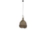 DKD Home Decor Lámpara de Techo de Fibras Naturales 52x58x77