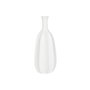 DKD Home Decor Jarrón de Fibra de Vidrio Blanco 30x30x80 cm