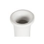 DKD Home Decor Jarrón de Fibra de Vidrio Blanco 30x30x80 cm