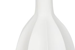 DKD Home Decor Jarron Shabby Blanco Fibra de vidrio 30 x 80 x 30 cm