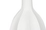 DKD Home Decor Jarrón de Fibra de Vidrio Blanco 30x30x80 cm