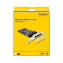 DeLOCK Tarjeta de Red PCI Express x4 a 4 x RJ45 Gigabit LAN 88618