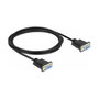 DeLOCK Cable serie RS-232 D-Sub9 hembra a hembra de módem nulo 10 m