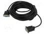 DeLOCK Cable serie RS-232 D-Sub9 hembra a hembra de módem nulo 10 m
