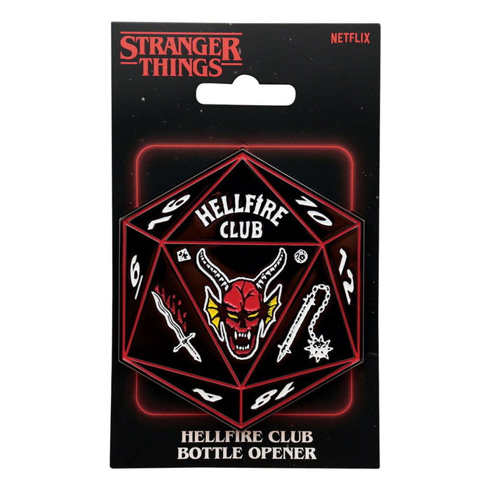 Stranger Things Abrebotellas Hellfire Club