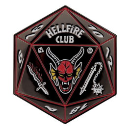 FaNaTtik Stranger Things Abrebotellas Hellfire Club de metal de licencia oficial