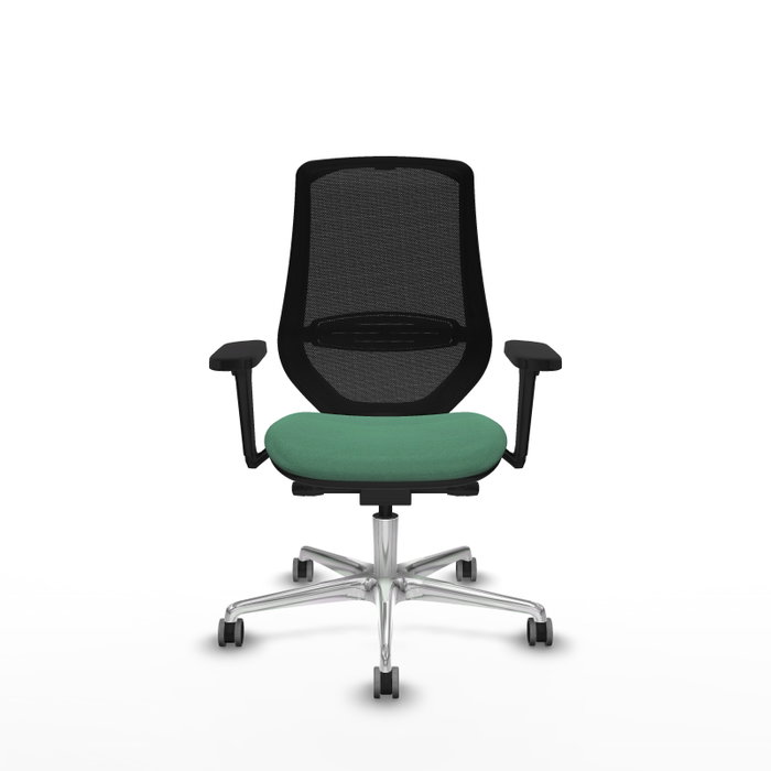 PIQUERAS Y CRESPO Silla de oficina Mardos con mecanismo Sincro/Traslack, Verde esmeralda y Negro PIQUERAS Y CRESPO Silla de oficina Mardos con mecanismo Sincro/Traslack, Verde esmeralda y Negro