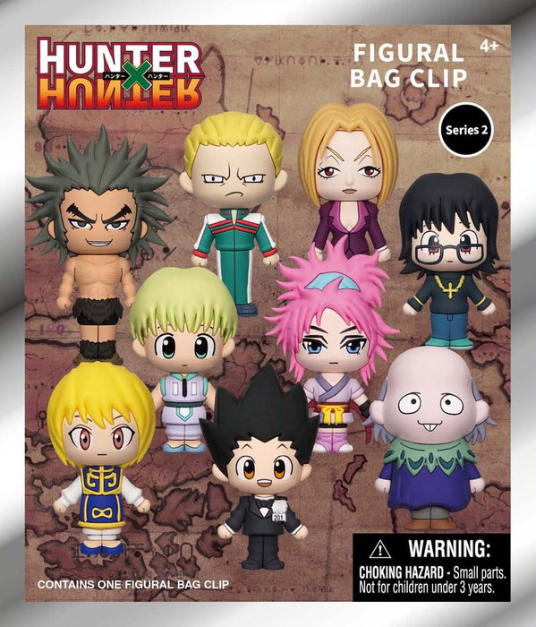 Monogram Int. Hunter × Hunter 3D Colgantes Peluche Series 2 Expositor (24)