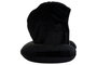 DKD Home Decor Cojín de Viaje con Capucha Negro