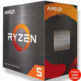 AMD Ryzen 5 5600T Procesador 6-Core/12-Threads AM4 3.5GHz-4.5GHz Turbo 32MB Caché 65W TDP con Disipador Wraith Stealth Cooler