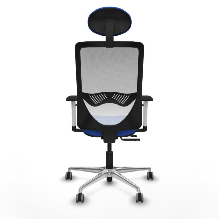PIQUERAS Y CRESPO Silla de oficina Zulema Azul y Blanco